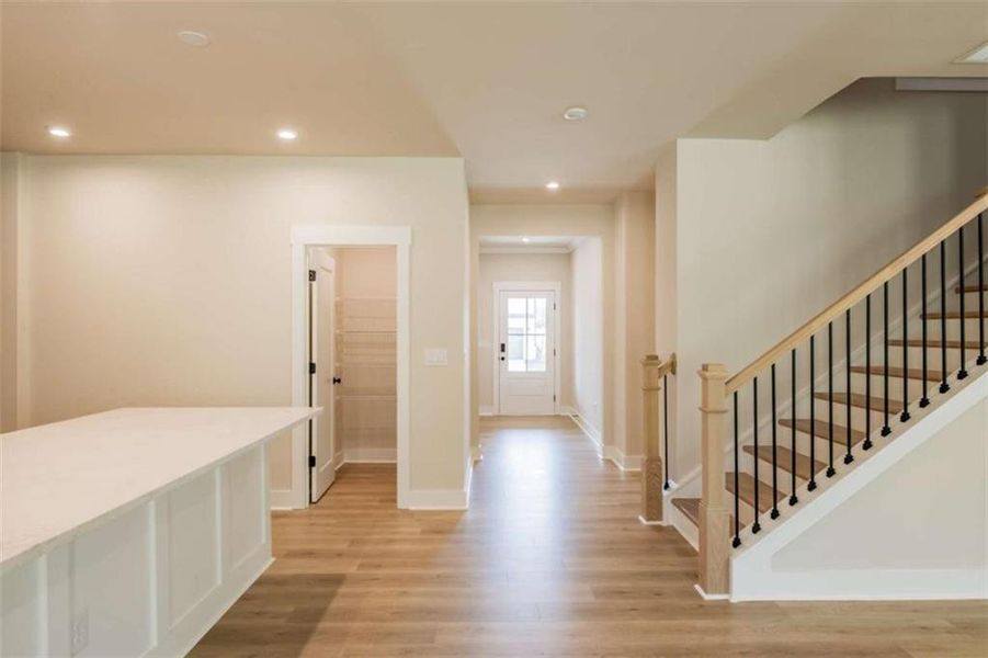 Spacious, unfurnished interior of a new home in The Paddocks at Doc Hughes, Buford (Image 36).