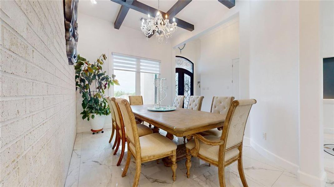 Furnished interior view inside a new home in , Wylie (Image 3).