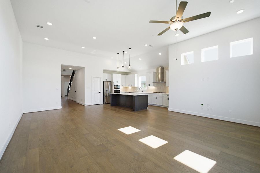Spacious, unfurnished interior of a new home in Lariat, Liberty Hill (Image 25). Spacious, unfurnished interior of a new home in Lariat, Liberty Hill (Image 25).
