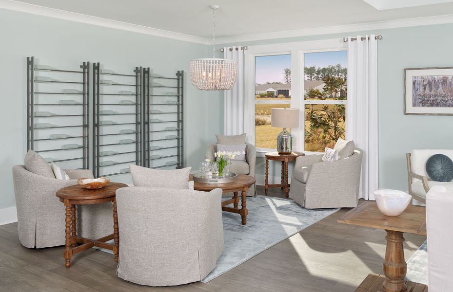 Take in serene sunlight coming in through the large windows. Take in serene sunlight coming in through the large windows.