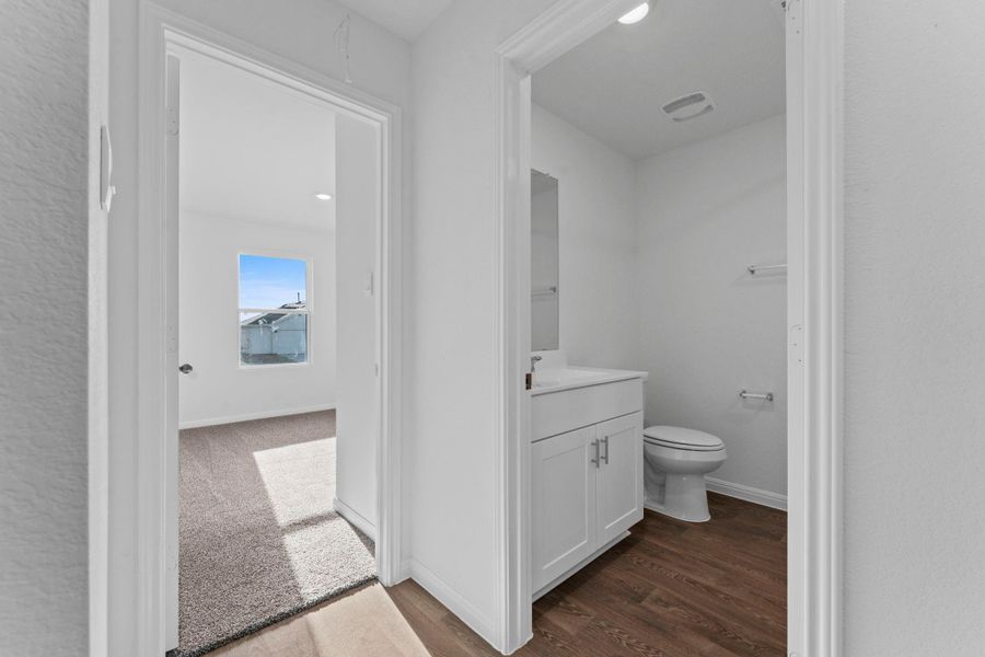Furnished interior view inside a new home in Paramount, Kyle (Image 5).