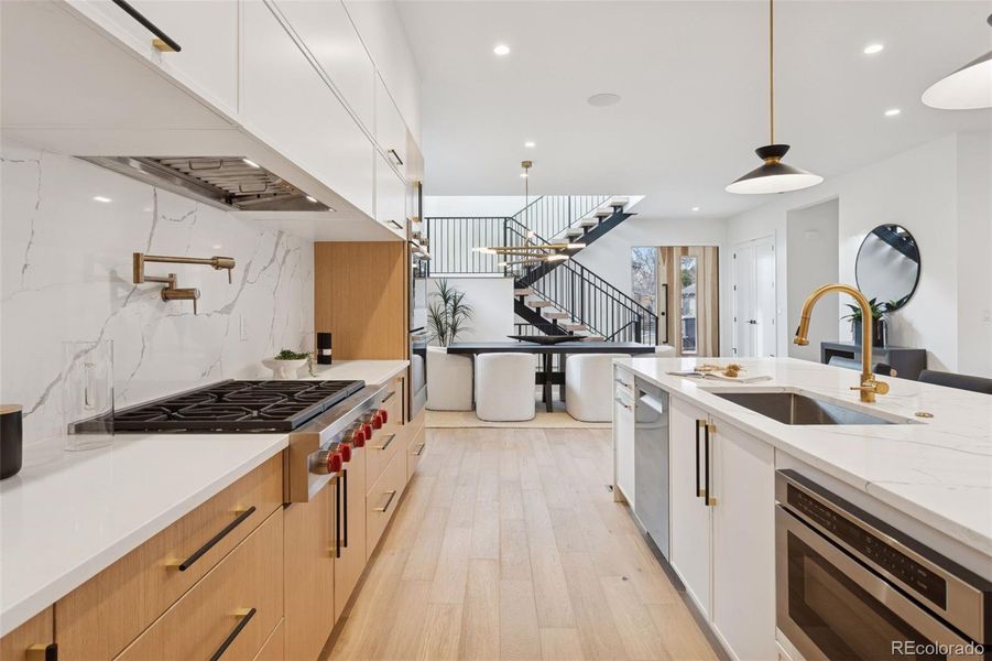 Furnished interior view inside a new home in , Denver (Image 5).