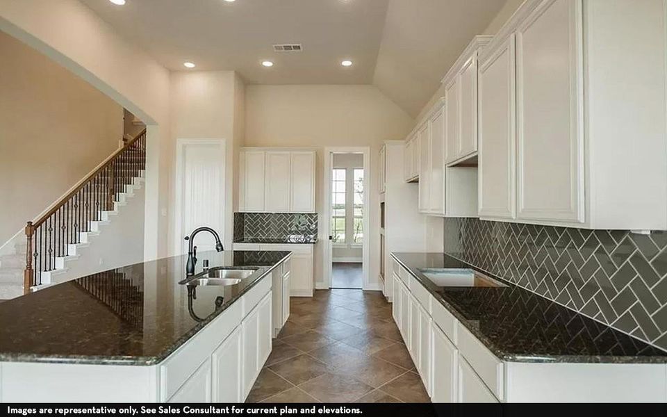 Furnished interior view inside a new home in Marvida, Cypress (Image 4).
