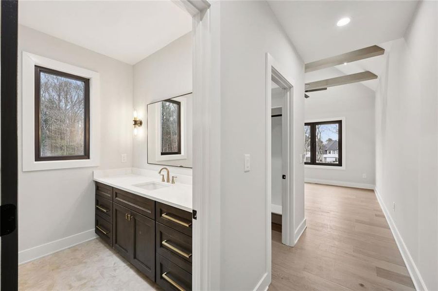 Furnished interior view inside a new home in , Auburn (Image 64).