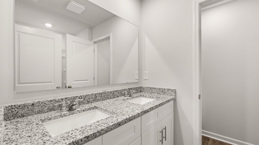 Furnished interior view inside a new home in Rushing Waters Townhomes, North Augusta (Image 8). Furnished interior view inside a new home in Rushing Waters Townhomes, North Augusta (Image 8).