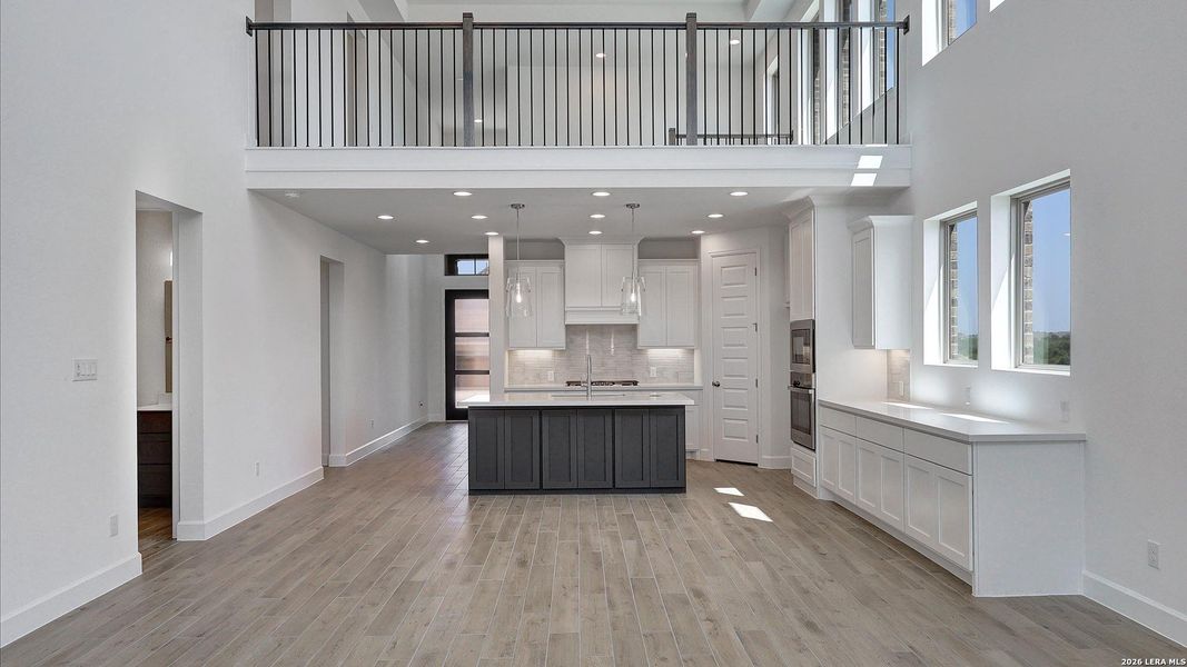 Furnished interior view inside a new home in Ladera, San Antonio (Image 13).
