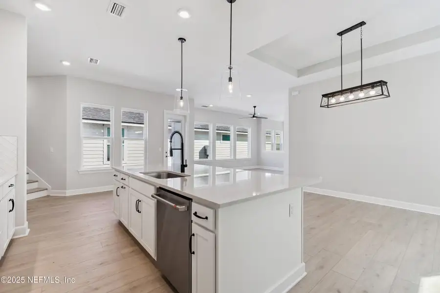 Furnished interior view inside a new home in Crosswinds 40’, Ponte Vedra (Image 13).