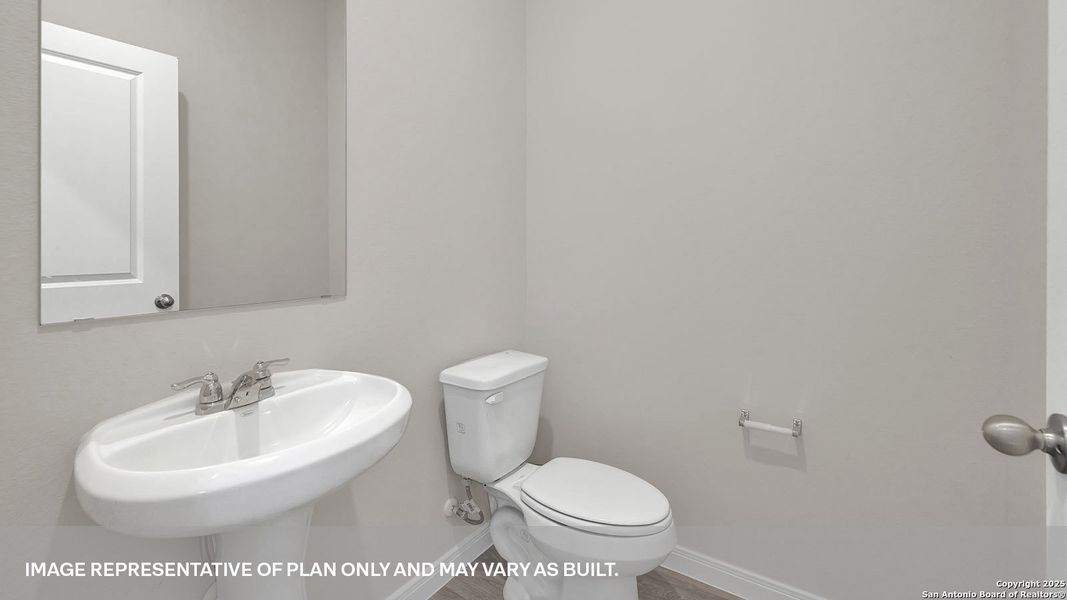 Furnished interior view inside a new home in Whisper South, San Marcos (Image 8).