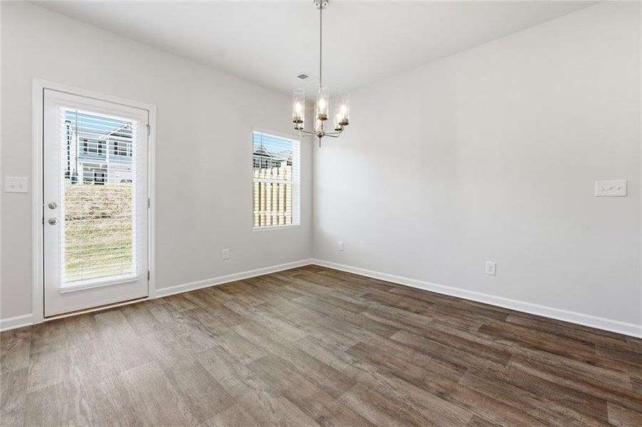 Spacious, unfurnished interior of a new home in Azalea Hills, Temple (Image 24).