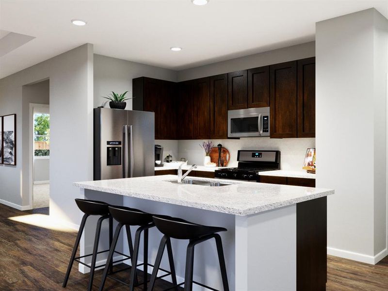 Photos are a representation of the floor plan. Options and interior selections will vary.