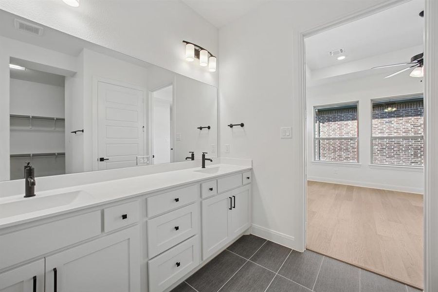 Furnished interior view inside a new home in Elements at Viridian - Garden Series, Arlington (Image 3).