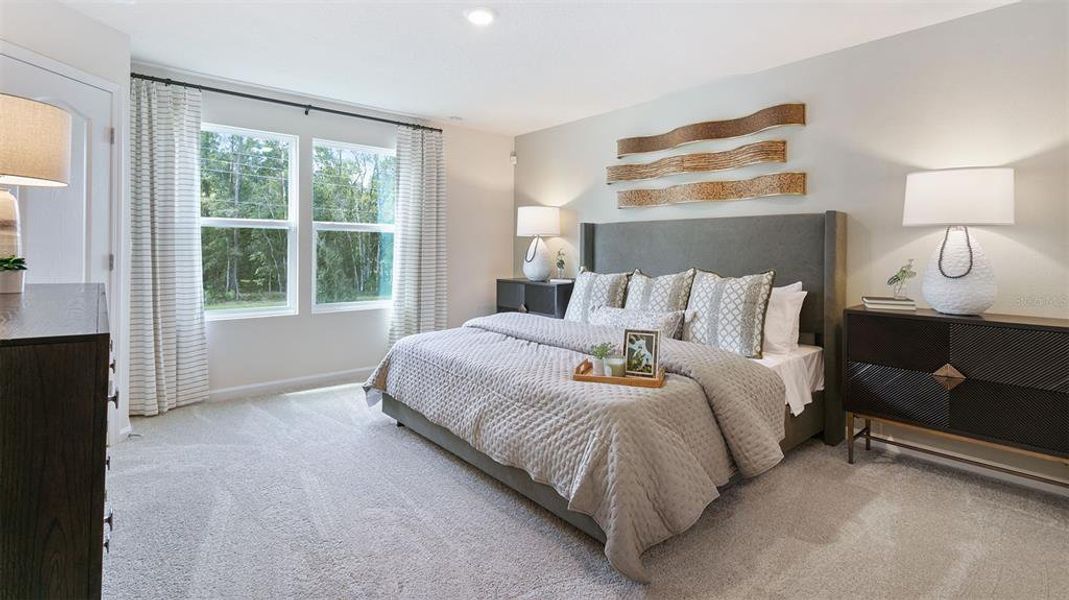 Furnished interior view inside a new home in Bridgewater, St. Augustine (Image 5).