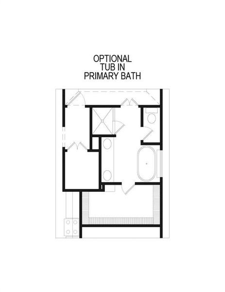 2D floor plan layout of this home in The Meadows, Krum, TX (Image 5).