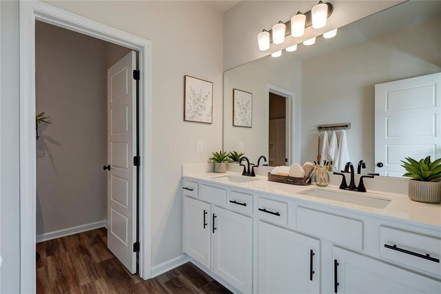 Furnished interior view inside a new home in Summerlin, Winder (Image 6). Furnished interior view inside a new home in Summerlin, Winder (Image 6).