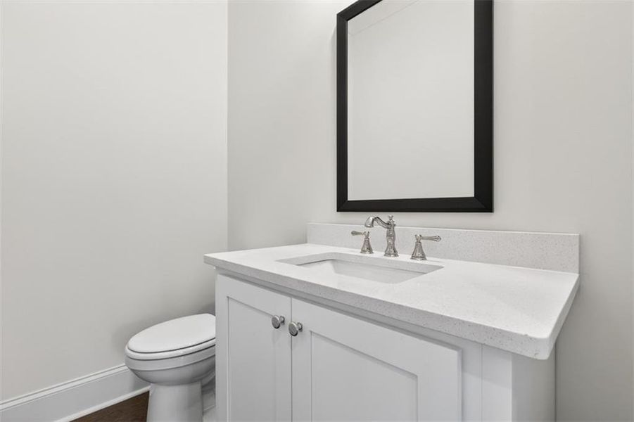 Close-up of interior finishes inside a home in , Suwanee (Image 23).