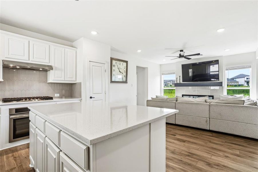 Furnished interior view inside a new home in The Villages of Hurricane Creek, Anna (Image 26).