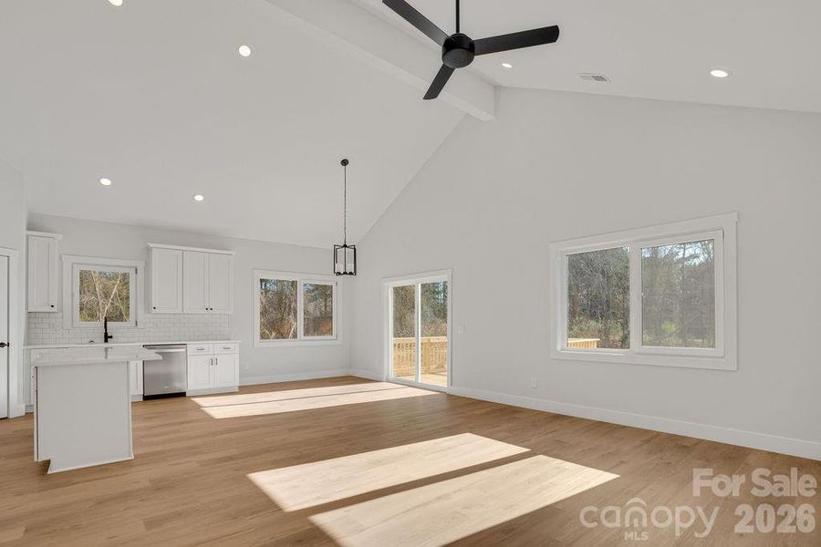 Spacious, unfurnished interior of a new home in , Iron Station (Image 21). Spacious, unfurnished interior of a new home in , Iron Station (Image 21).