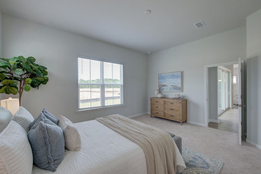 Furnished interior view inside a new home in , Charleston (Image 10).
