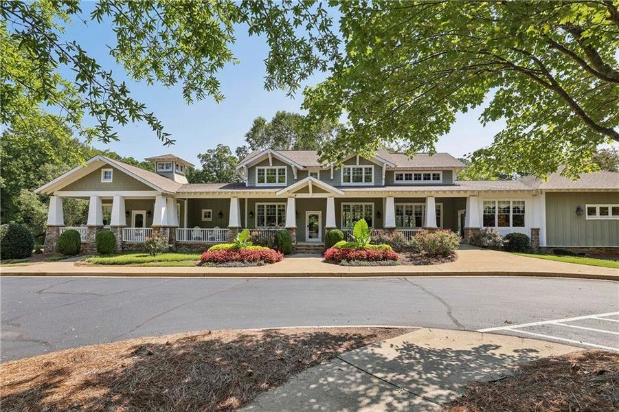 Front exterior of a new home in , Cumming, GA, highlighting curb appeal (Image 21). Front exterior of a new home in , Cumming, GA, highlighting curb appeal (Image 21).