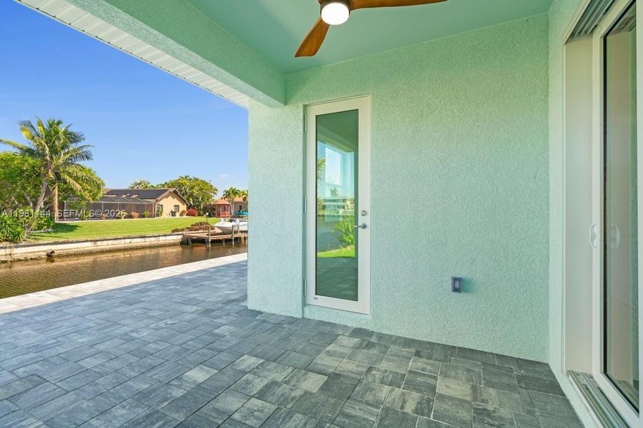 Exterior details and patio area of a home in , Cape Coral (Image 30).