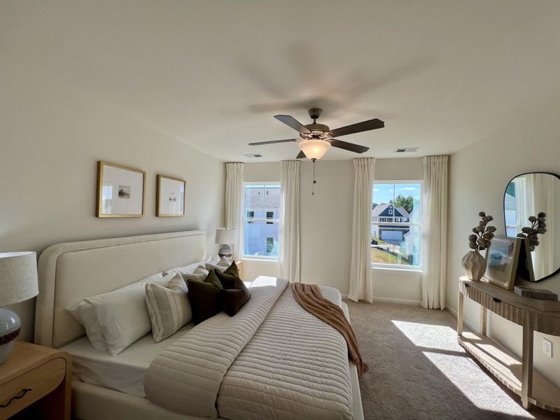 Furnished interior view inside a new home in Bellevue Townhomes, Greenville (Image 14).