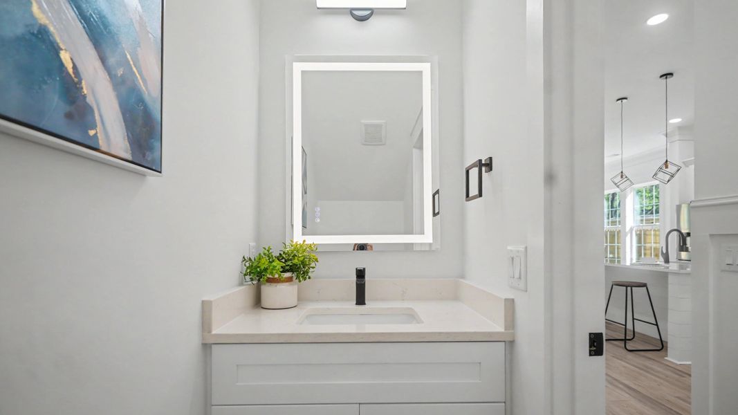 Furnished interior view inside a new home in , North Charleston (Image 11).