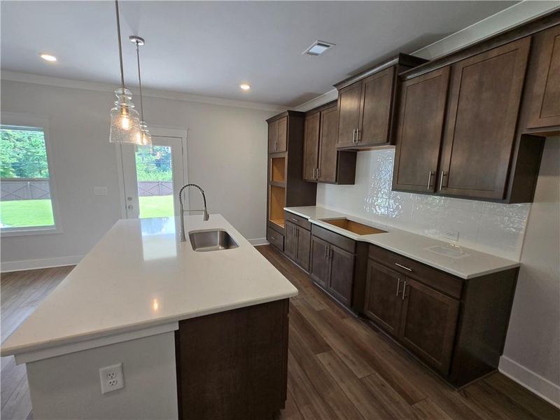 Furnished interior view inside a new home in Pinecrest Ridge, Dacula (Image 6).
