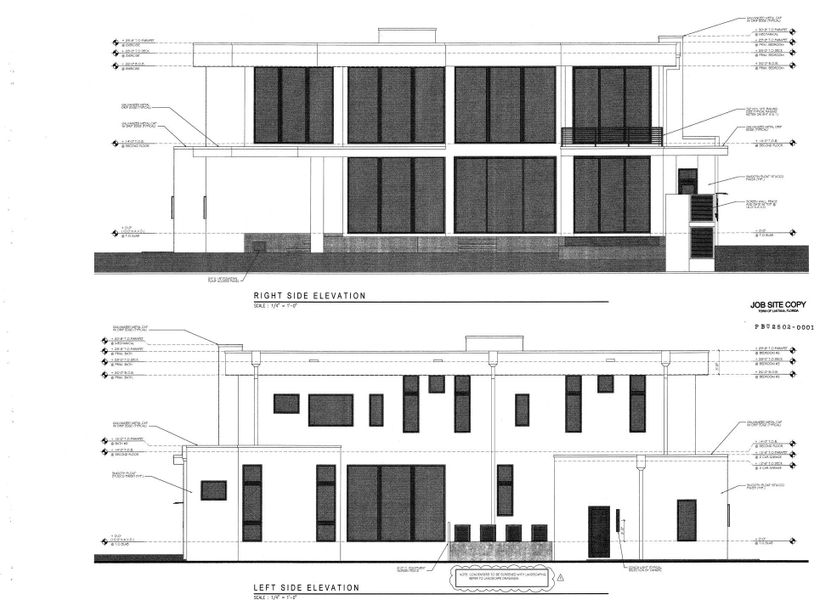Exterior rendering of this home design in , Lantana, FL (Image 4).