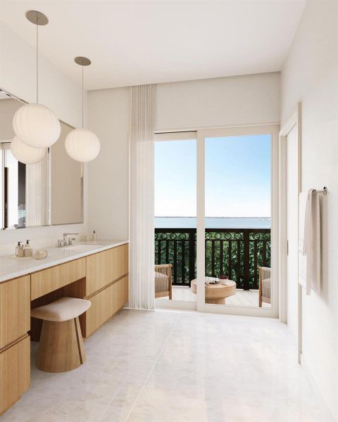 Master Bath View