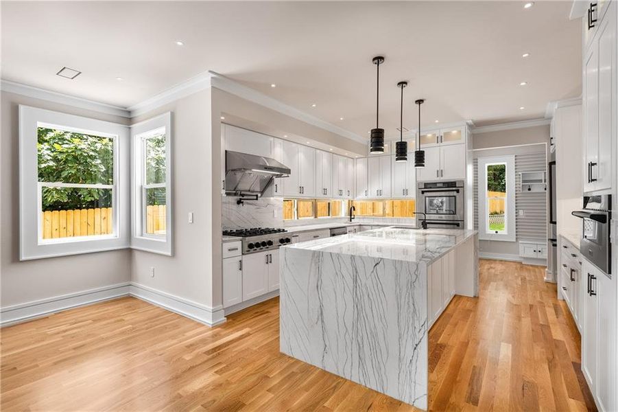 Furnished interior view inside a new home in , Decatur (Image 7).