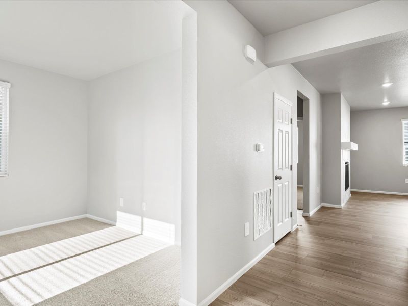 Spacious, unfurnished interior of a new home in Poudre Heights: The Alpine Collection, Windsor (Image 15).