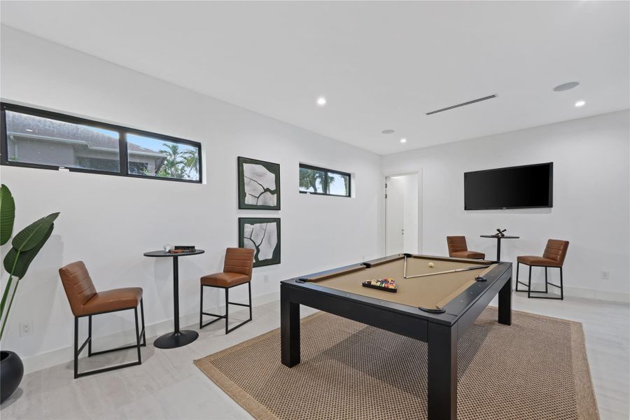 Furnished interior view inside a new home in , Parkland (Image 4).