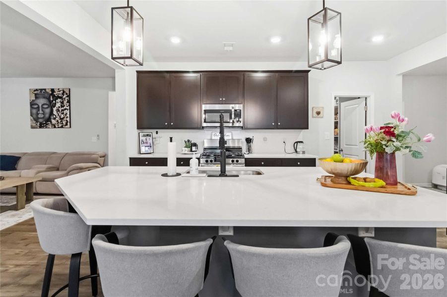Furnished interior view inside a new home in McFarland Estates, York (Image 27).
