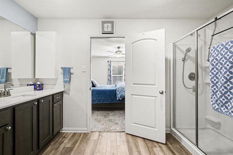 Furnished interior view inside a new home in Logan Square, Fort Worth (Image 10).