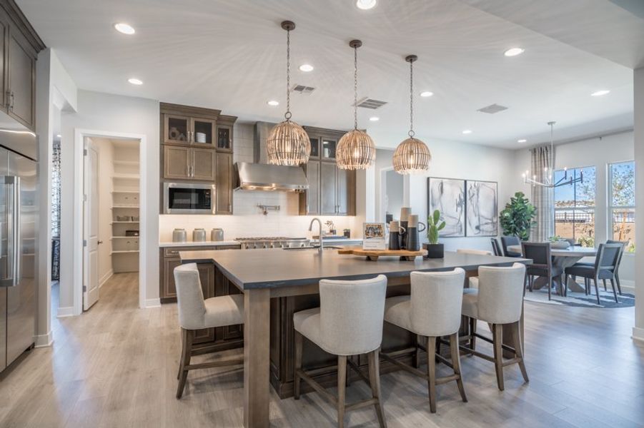 Furnished interior view inside a new home in Legado, Queen Creek (Image 13).