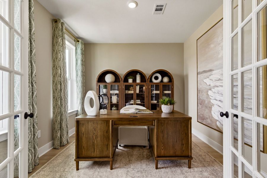 Representative furnished interior of a home built from the Persimmon by Beazer Homes in Northbrook, Murrells Inlet (Image 6).