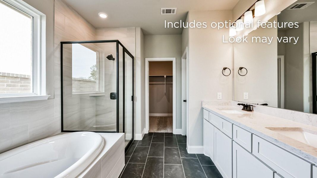 Furnished interior view inside a new home in Woodhavyn 50', Magnolia (Image 9).