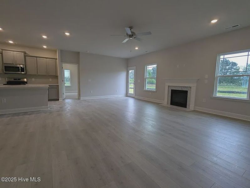 Spacious, unfurnished interior of a new home in Hidden Lake Estates, Greenville (Image 13).