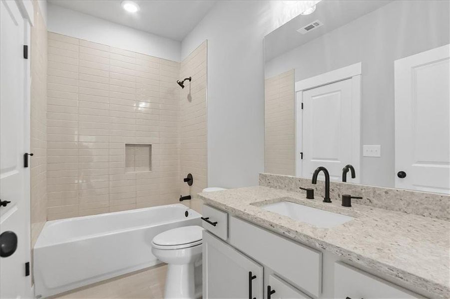 Furnished interior view inside a new home in Old Town Estates, Monroe (Image 13).