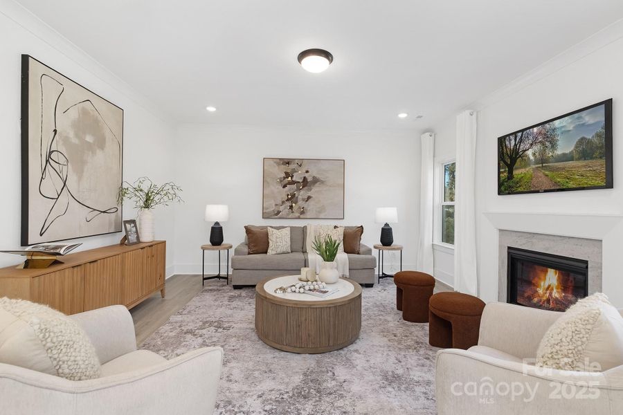 Furnished interior view inside a new home in , Monroe (Image 17). Furnished interior view inside a new home in , Monroe (Image 17).