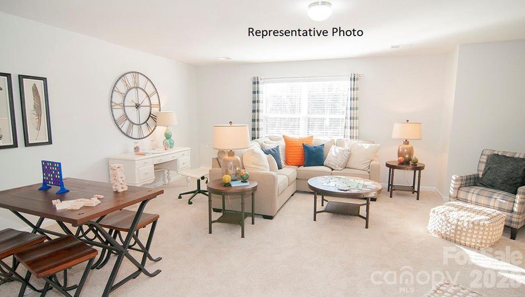 Furnished interior view inside a new home in Wallace Springs, Statesville (Image 25).