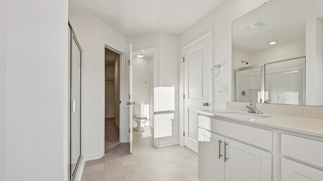 Furnished interior view inside a new home in Chapel Townes, Raleigh (Image 10).