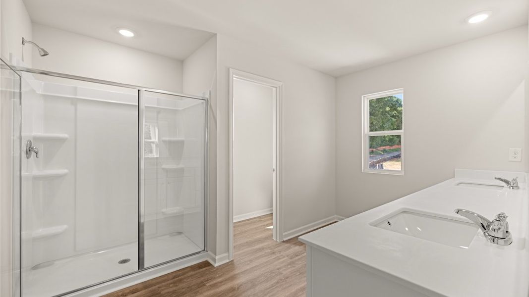 Furnished interior view inside a new home in Brookland Commons, Monroe (Image 9).
