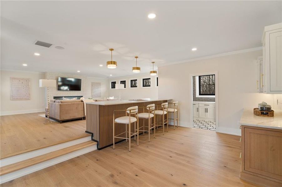 Furnished interior view inside a new home in , Canton (Image 60).