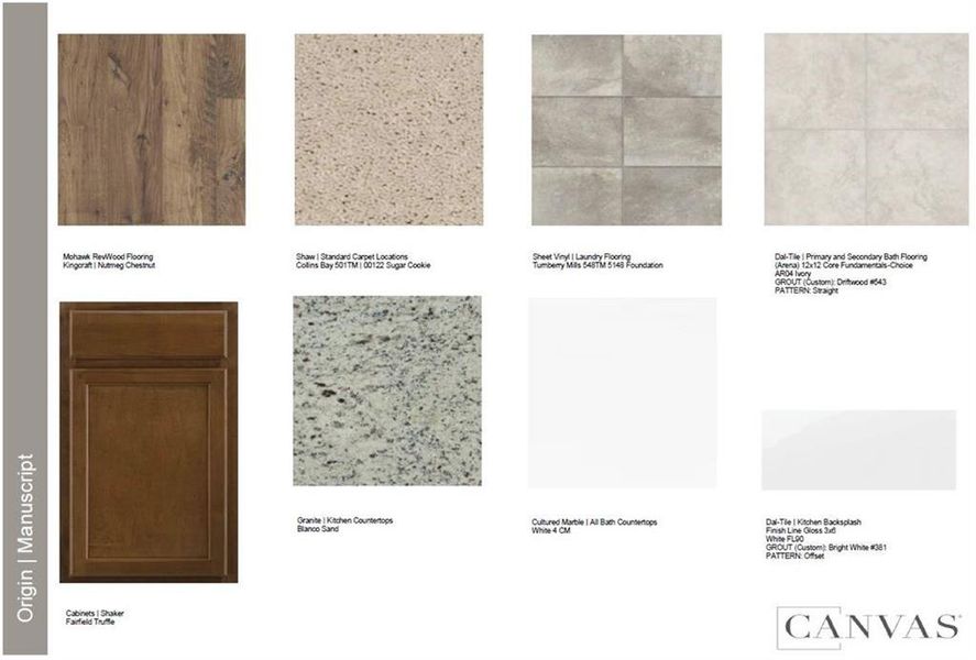 Sample of building materials used in homes in Heritage River, Euharlee (Image 27).