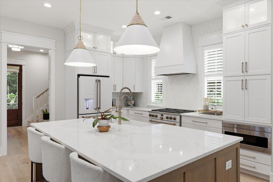 Furnished interior view inside a new home in , Charleston (Image 12).
