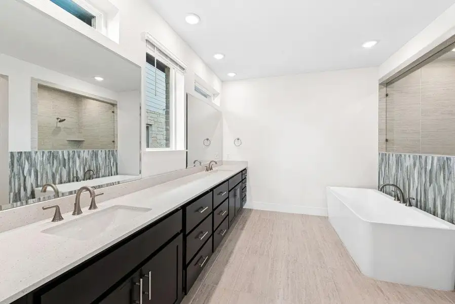 Furnished interior view inside a new home in Santa Rita Ranch, Liberty Hill (Image 7).