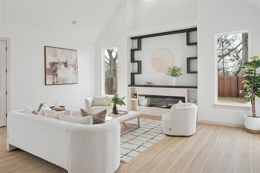 Furnished interior view inside a new home in , Tool (Image 17).