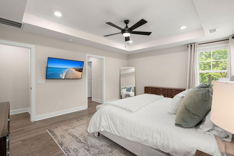 Furnished interior view inside a new home in , Mount Pleasant (Image 32).