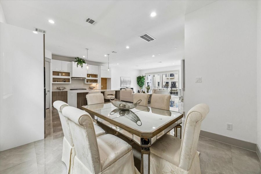 Furnished interior view inside a new home in , Houston (Image 26).